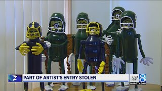 Part of local ArtPrize artists' entry stolen