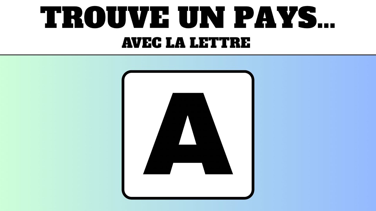 Trouve un Mot suivant la Lettre ❓ Quiz Lettre 