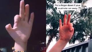 Put a finger down if your life's not perfect😶🥀
