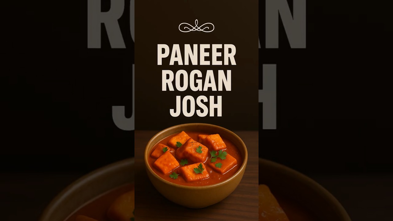 Paneer Rogan Josh Recipe | Chef In A Minute | Hindi