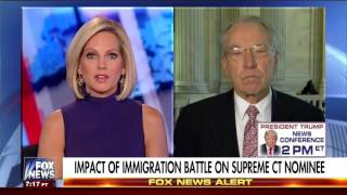 Grassley Discusses Gorsuch's Record with Shannon Bream on America's Newsroom, 2-13-17