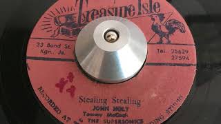 john holt tommy mccook &amp; the supersonics - stealing stealing (treasure isle)