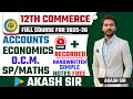 Akash Sirs Complete Course for Class 12th | With Notes For 2025-26 | #commerce #class12th #akashsir