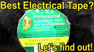 Which Electrical Tape Brand is Best?  Lets find out! Scotch Super 88, Duck, StikTek, Super 33