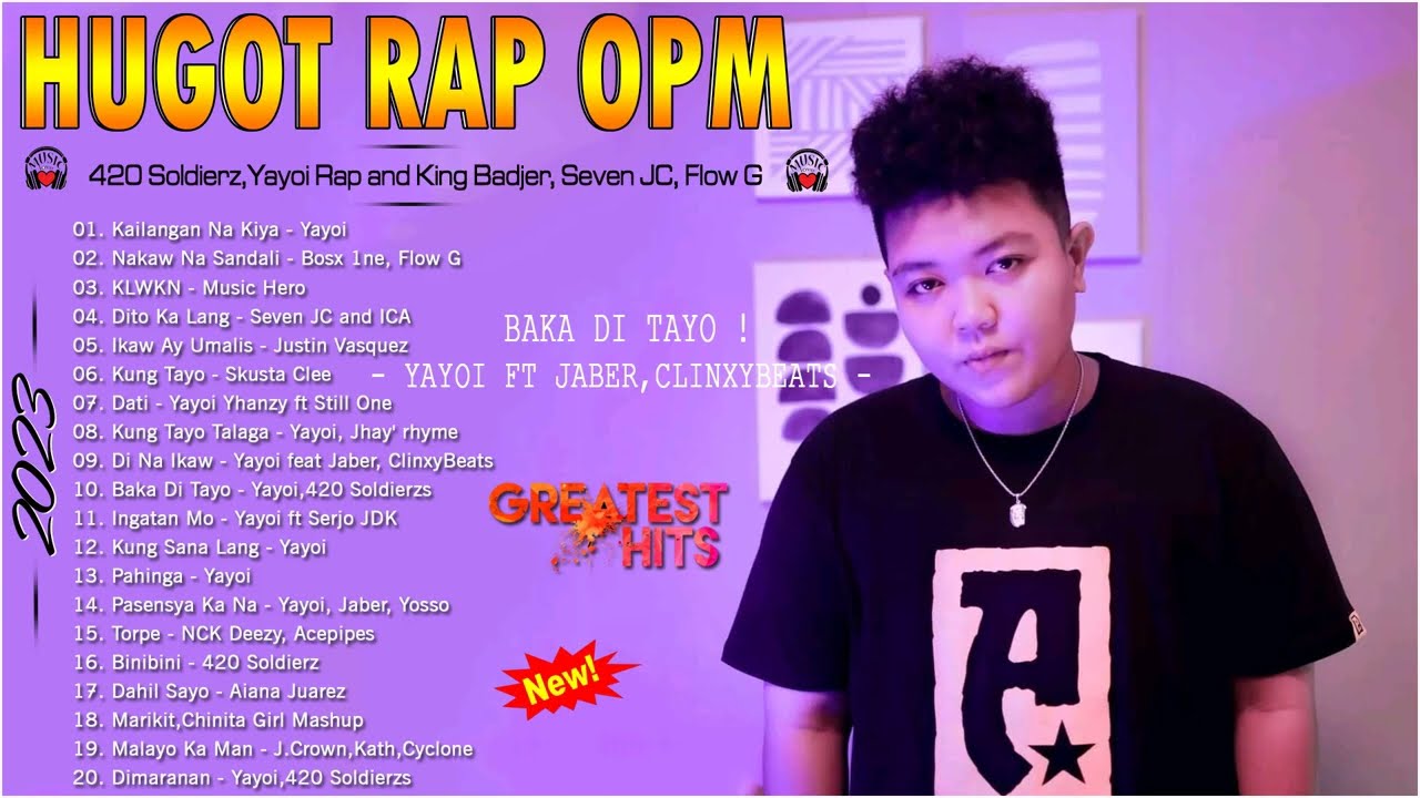 Yayoi Rap Song's and King Badjer,420 Soldierzs, Flow G- Best HUGOT Rap SONG'S Trending 2023 Vol5577