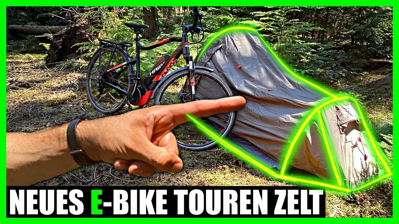 Neues Zelt für meine EBike Touren PAT YouTube