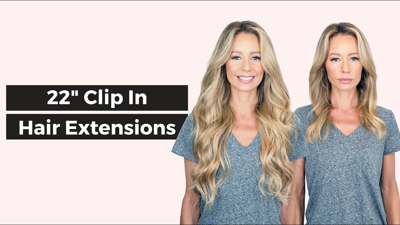 Natural Blonde Hair Extensions - wide 3