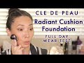CLE DE PEAU - Radiant Cushion Foundation Full Day Wear Test