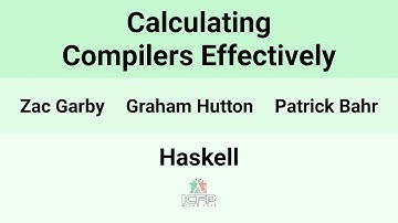 [Haskell24] Calculating Compilers Effectively