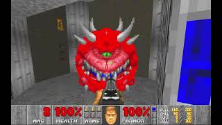 Hell Assault Doom 2 Wad Playthrough Map 1 &amp; 2 (no commentary)