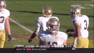 NCAAF 2014 Week 11 Notre Dame at Arizona State