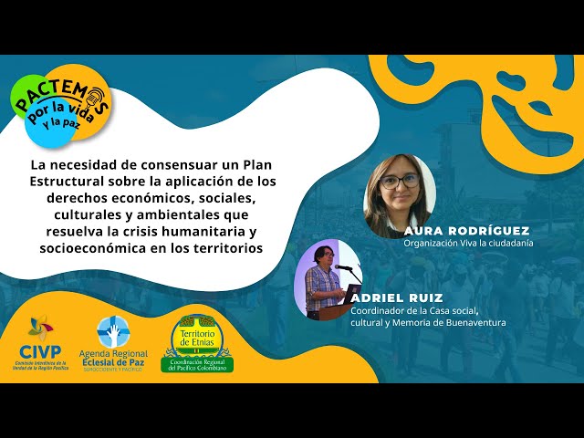 Sesión 6 - Pactemos por la Vida y por la Paz - Plan Estructural para aplicacion de los DESCA