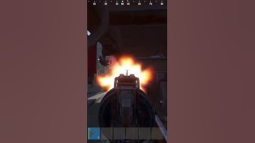 The new revolver in rust is BROKEN #gaming #rust #rustpvp #shorts