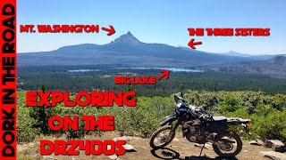 Watch Me Crash Face First on a Sandy Trail!  Dual Sport Motorcycle Trail Riding and Exploring