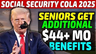 🚨 Social Security COLA 2025: Seniors Could Get Extra $44+ Monthly Benefits – Must Act Now!