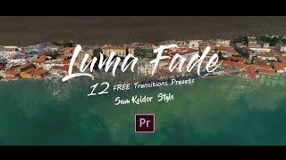 12 FREE Luma Fade Transition Presets | Tutorial | Sam Kolder Style | Premiere Pro