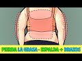 PODEROSO ENTRENAMIENTO DE 20-MIN PARTE SUPERIOR DEL CUERPO: PIERDE LA GRASA DE LA ESPALDA + BRAZOS