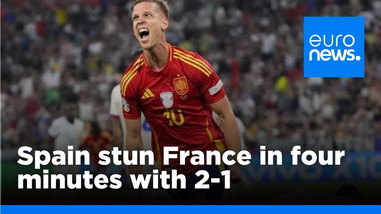 Euro 2024: l'Espagne élimine la France 2-1 en demi-finale