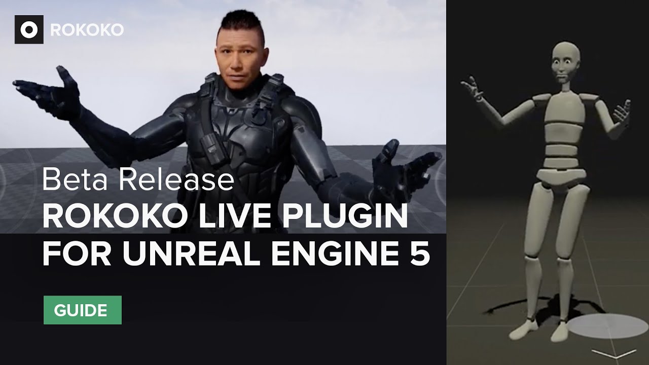 Rokoko Live Plugin for Unreal Engine 5 - Beta Release - YouTube