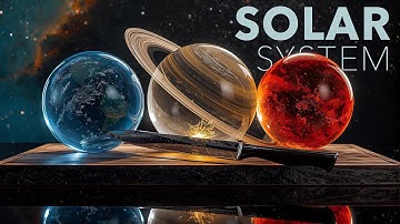 Most SATISFYING Solar System Cutting EVER 🌍🪐 | All Planets ASMR Compilation (4K) #solarsystem
