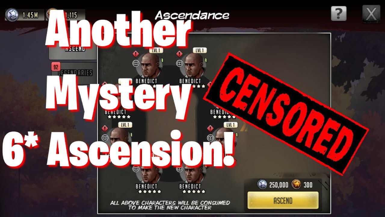 TWD RTS: Another Mystery Legendary Ascension!