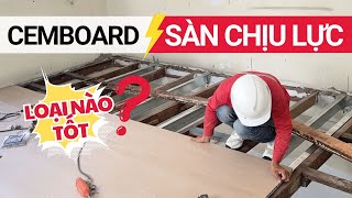 Thi Công Gác Lửng Bằng Sàn Nhựa Chịu Lực Hay Tấm Cemboard Gác Xép Nhà Trọ So Sánh Chi Tiết
