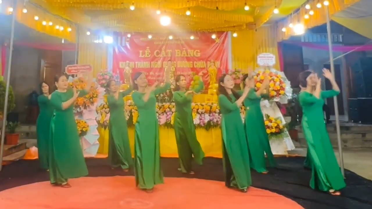 Con theo Cha Di Đà/ Phạm Thị Lịch & CLB Vui-Khỏe Yên Mô tại chùa Bồ Vi/ Bấm 👉❤️đề xem hướng dẫn 