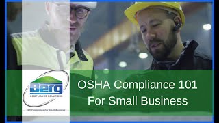 Our Free White Paper:  OSHA Compliance 101 For Small Businesses