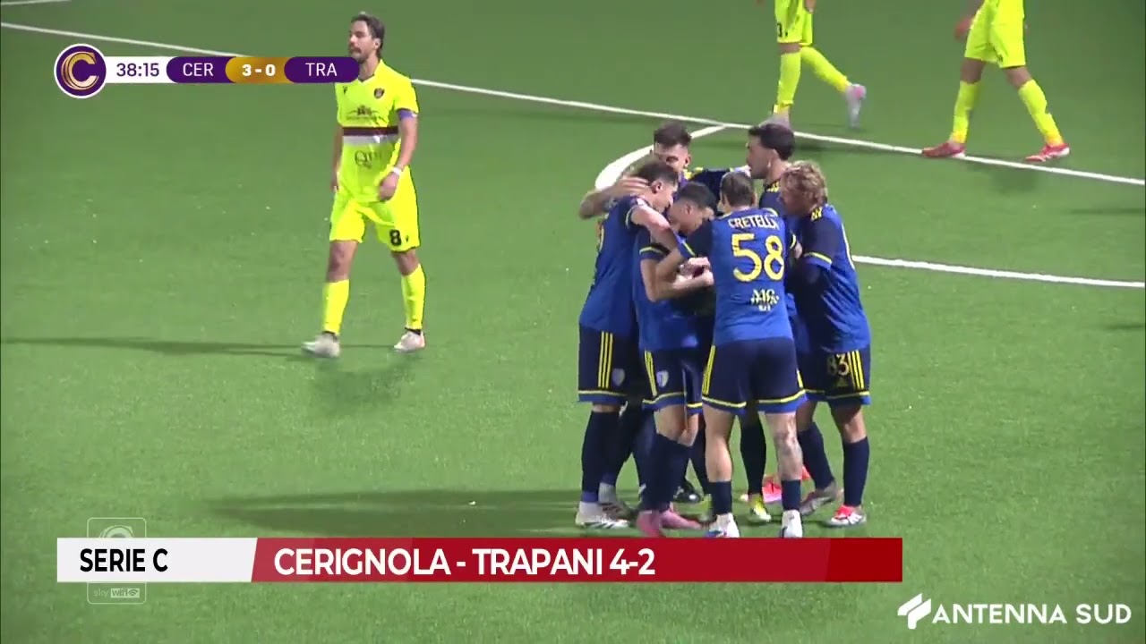 05 MARZO 2026 - SERIE C, CERIGNOLA - TRAPANI 4 - 2