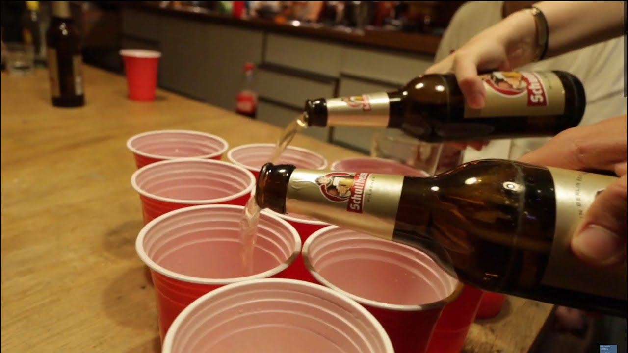 872 attempts at beer pong YouTube