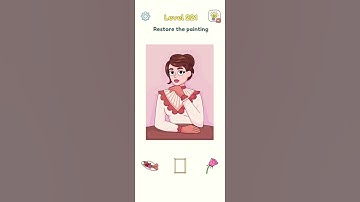 DOP 3 | Displace one part Gameplay | LEVEL 221 Restore the painting 🔥Subscribe 🔥 #shorts