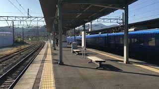 ８８３系・特急ソニック　海老津駅を通過　ＪＲ九州　鹿児島本線　２０１７年１月３日