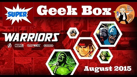 Super Geek Box "Warriors" Unboxing & Review - August 2015