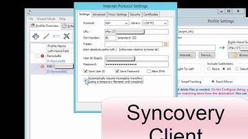 Syncovery Block Mode Not Working