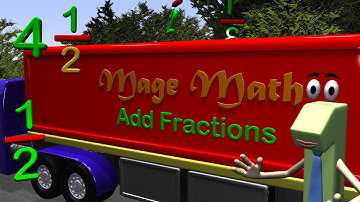 Adding Fractions - Unlike Denominators and Mixed Fractions 5th Grade - Mage Math