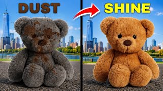 Restored the Dirtiest Teddy Bear Ever! 🤯 screenshot 4