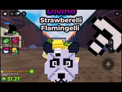 Jugando patea un Lucky block