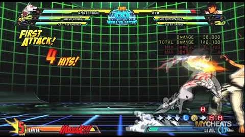 Marvel vs. Capcom 3 Amaterasu 524K Damage Combo Strategy Video