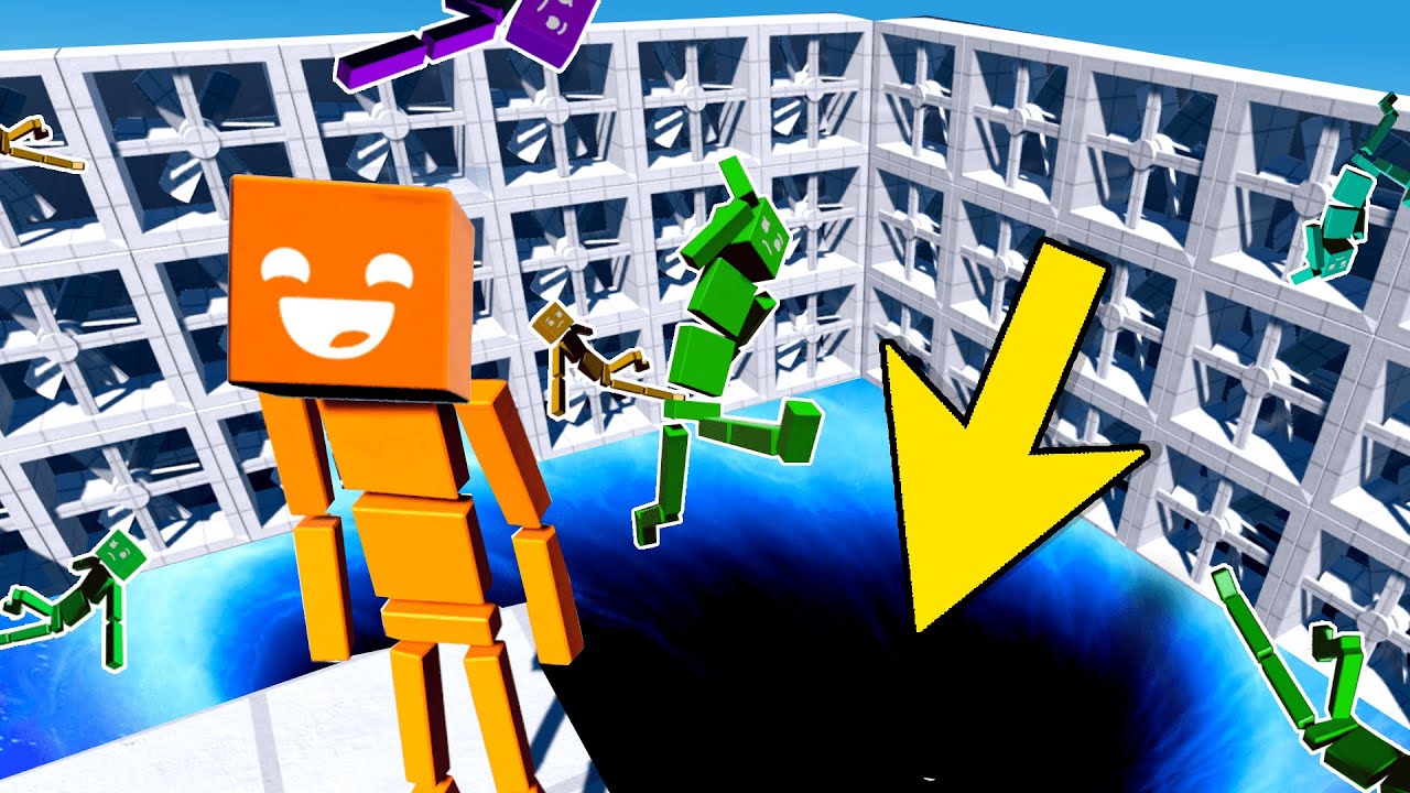 Corrupted Ragdolls I Forced 500 RAGDOLLS To Live In A Room That BREAKS PHYSICS In Fun With ...