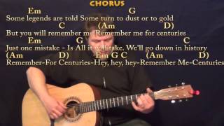 Centuries fall Out Boy Fingerstyle Guitar Cover Lesson With Chordss