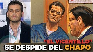 'El Vicentillo' pidió a El Mayo que se entregara a la DEA #JuicioChapo