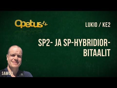 Video: Ero Hybridi- Ja Rappeuma-orbitaalien Välillä