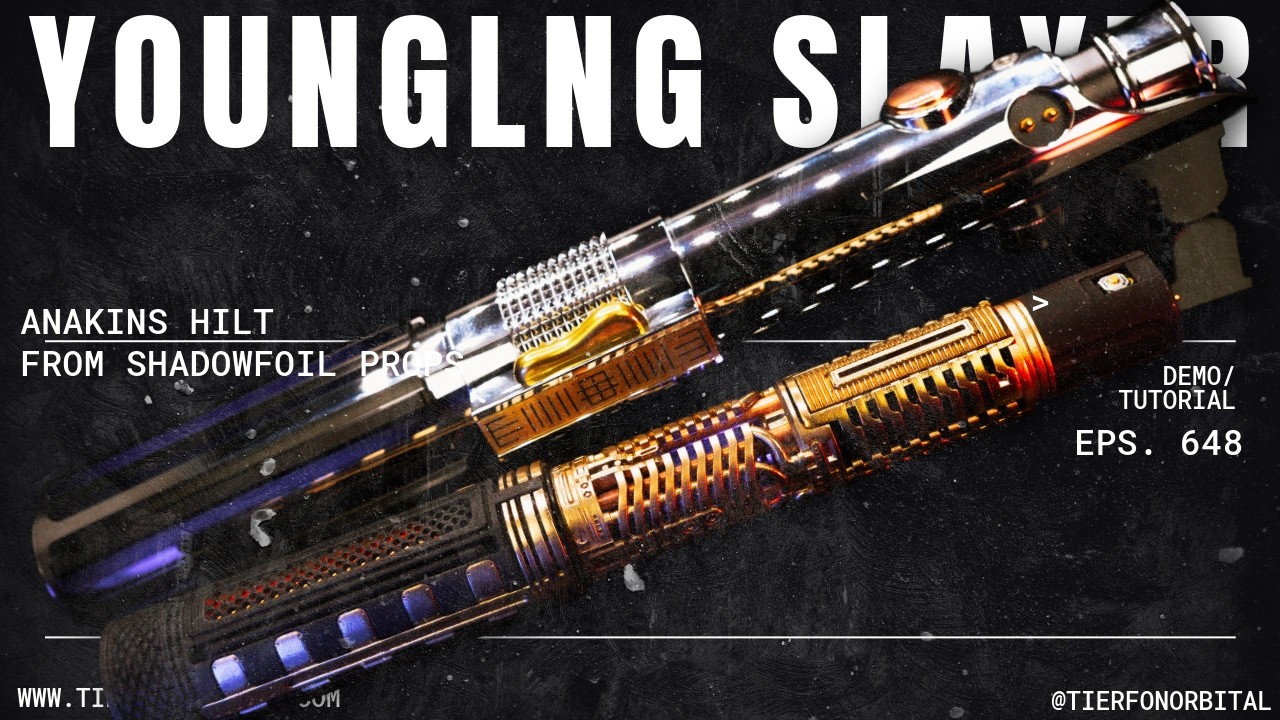 Shadowfoil Props “Youngling Slayer” — Custom Brass Hybrid Chassis