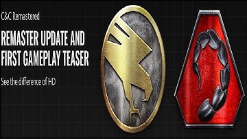 Command And Conquer Remaster Update And First Gameplay Teaser -  2019 - 10