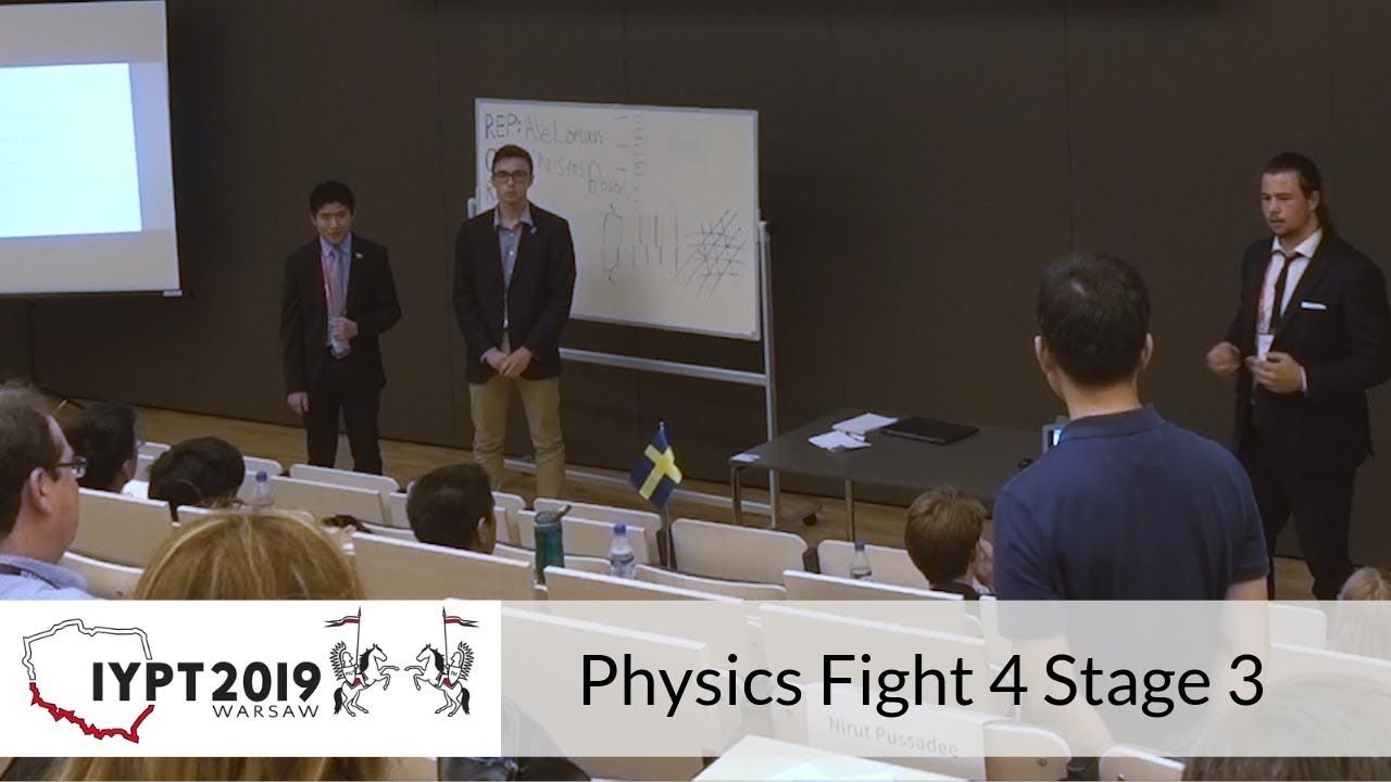 Moire Thread Counter - Team Canada at IYPT 2019 Physics Fight 4 Stage 3 ...