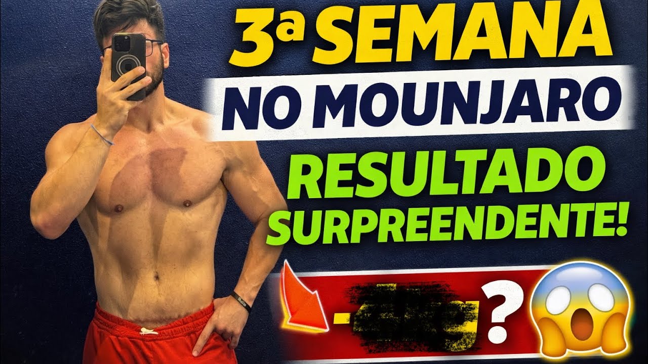 Mounjaro Funciona? Minha 3ª Semana e o Resultado Surpreendente