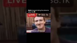 Mark Zuckerberg First Live Stream Ever