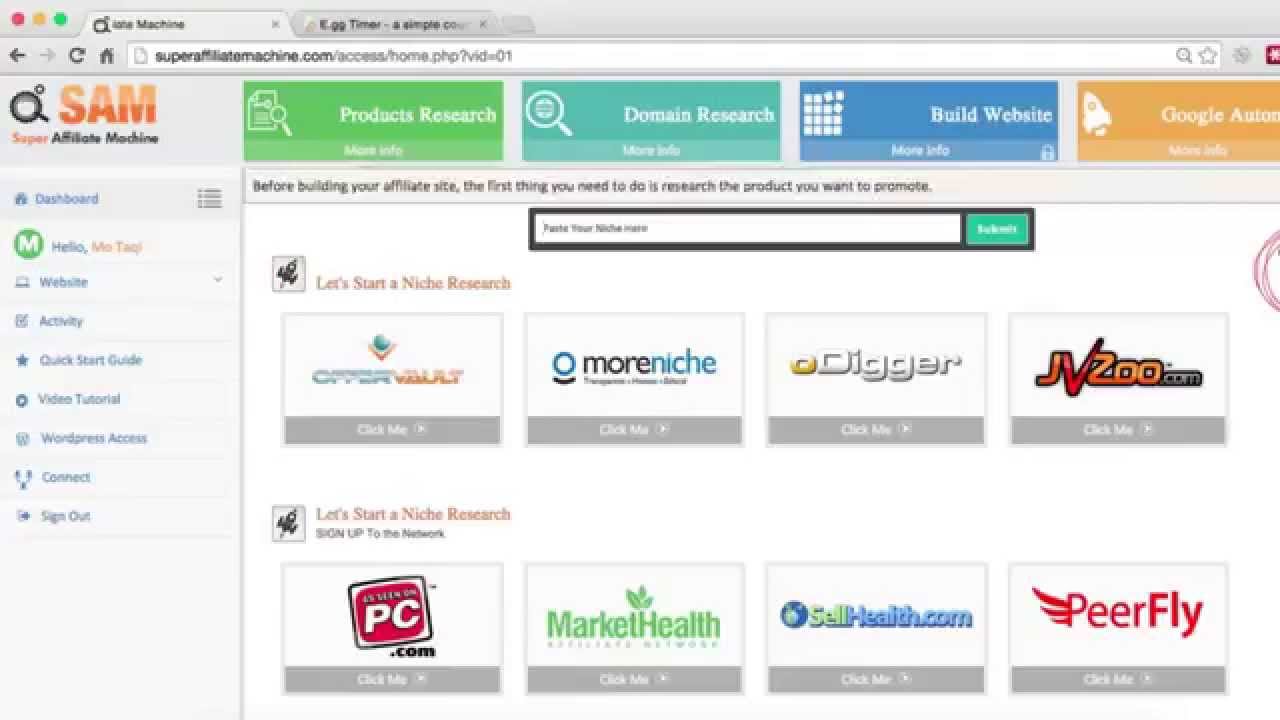 Super Affiliate Machine Demo, Bonus and Discount