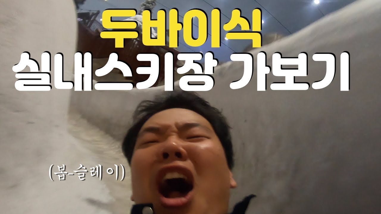 사막도시 두바이의 실내 스키장, 스키 두바이에 다녀왔습니다(With 빠니보틀)