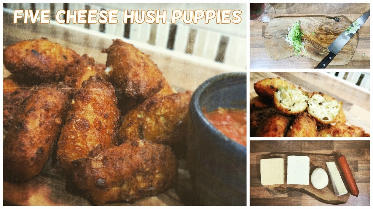 How To Make The Best Hush Puppies Ever 5 Cheese Hush Puppies YouTube